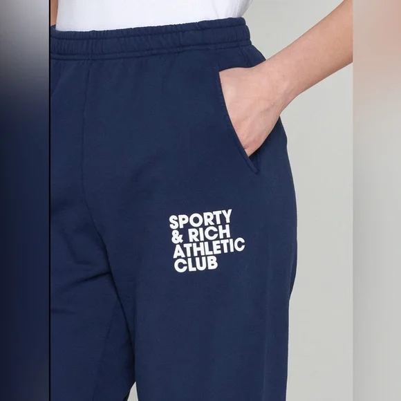 Sporty & Rich Exercise Often cotton sweatpants XL - Picture 5 of 15